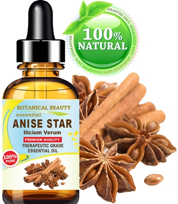 Anise Star Essential Oil 100% Pure Botanical Beauty