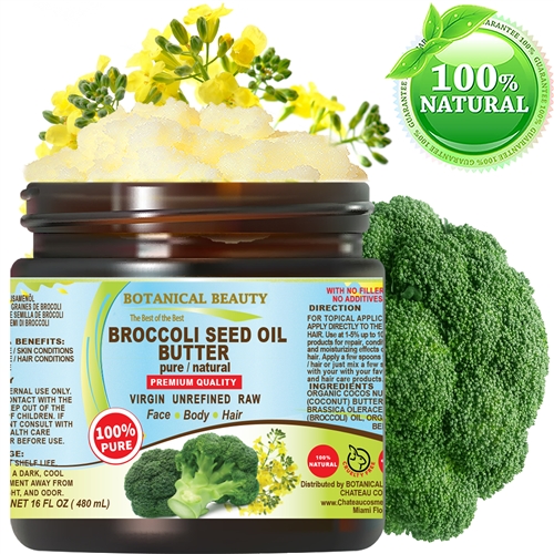 Botanical Beauty BROCCOLI SEED Oil BUTTER