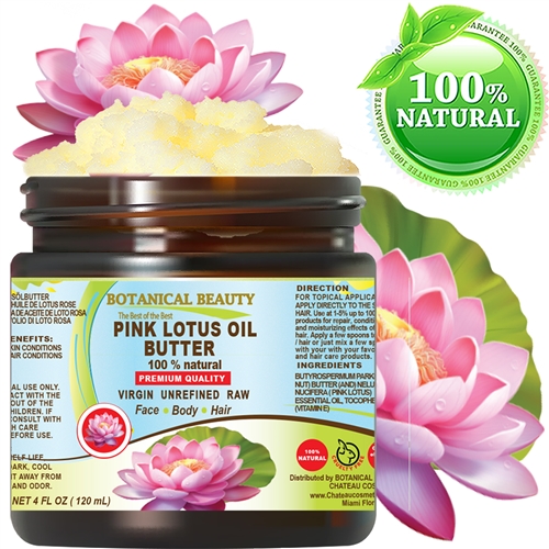 Botanical Beauty PINK LOTUS Oil BUTTER