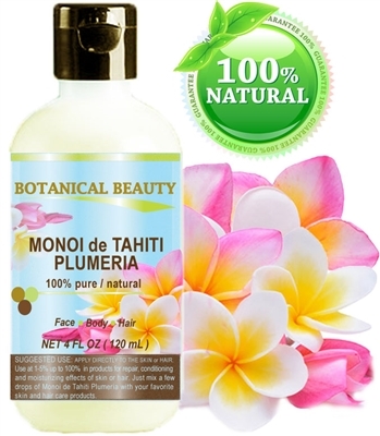 Monoi De Tahiti Oil Plumeria Botanical Beauty