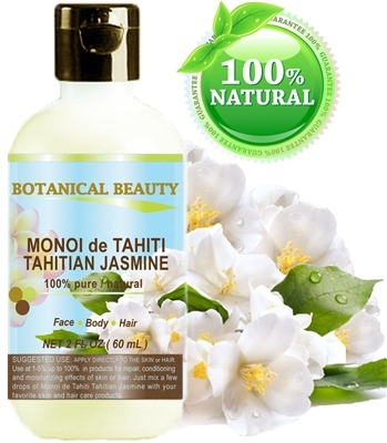 Botanical Beauty MONOI de TAHITI oil Tahitian Jasmine