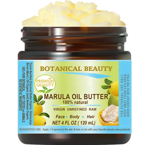 Botanical Beauty MARULA OIL BUTTER RAW ORGANIC