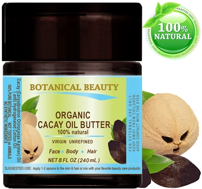 Botanical Beauty Organic CACAY ( Kahai ) OIL BUTTER