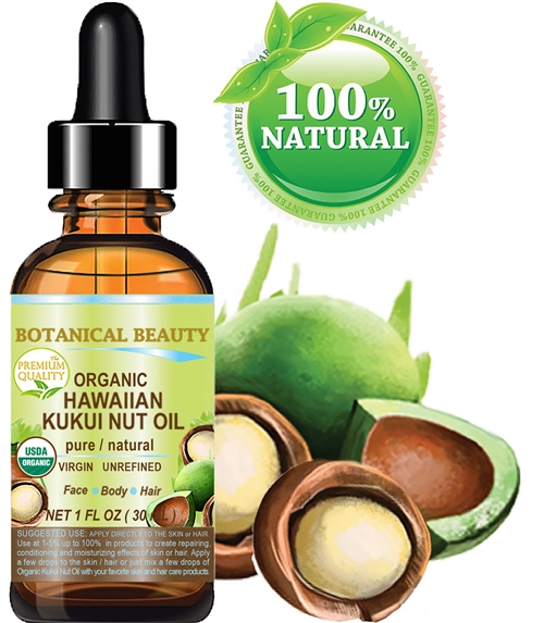 Hawaiian Kukui Nut Oil Botanical Beauty