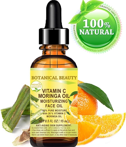 Botanical Beauty VITAMIN C MORINGA Face OIL