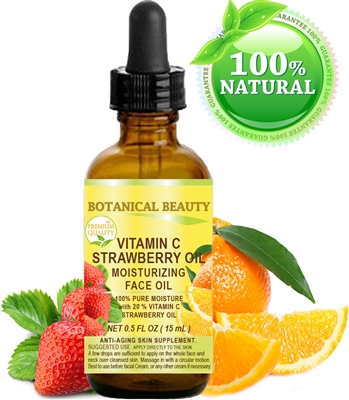 Botanical Beauty VITAMIN C STRAWBERRY Face OIL