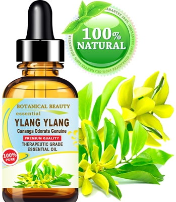 Botanical Beauty YLANG YLANG ESSENTIAL OIL 100% Pure