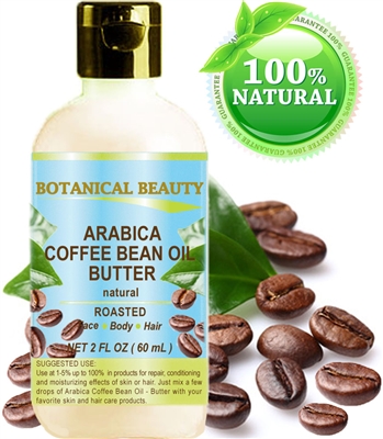 Arabica Coffee Bean Oil Butter Botanical Beauty
