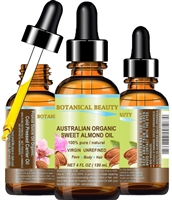 Australian Organic Sweet Almond Oil Botanical Beauty