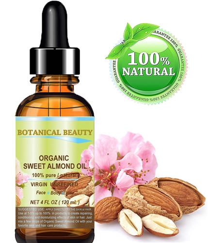 Organic Sweet Almond Oil Botanical Beauty