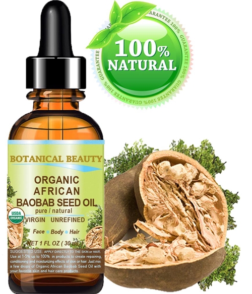 Organic African Baobab Seed Oil Botanical Beauty