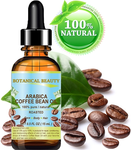 Arabica Coffee Bean Oil Brazilian Botanical Beauty