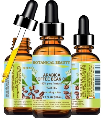 Arabica Coffee Bean Oil Brazilian Botanical Beauty
