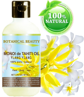 Botanical Beauty Monoi de Tahiti oil ylang ylang