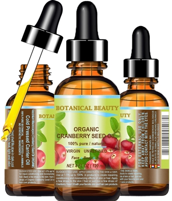 botanical beauty organic cranberry oil