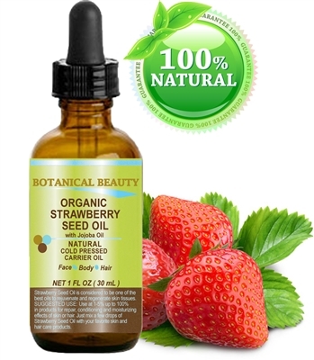 Strawberry Seed Oil Organic Botanical Beauty