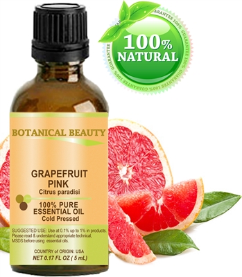 Botanical Beauty PINK GRAPEFRUIT Essential Oil