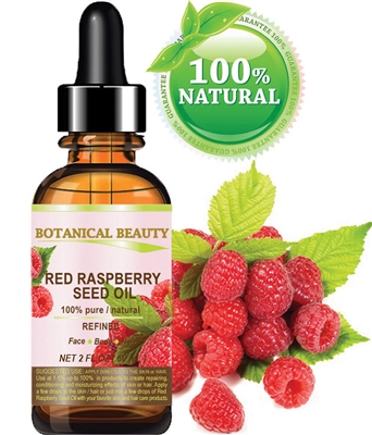 Red Raspberry Seed Oil Refined Botanical Beauty