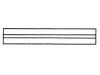 Liner for Perkin-Elmer, Splitless, 100mm L