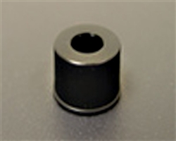 Screw Cap, 8-425, BLACK, Open Top, Phenolic  (*MINIMUM ORDER - 10)