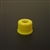 Screw Cap, 8-425, YELLOW, Open Top, PP