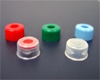 Cap Pak, Snap 11mm Cap BLUE, w/PTFE/Rubber Septa