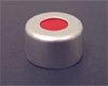 Crimp Cap, Open Top,  w/ Septa (PTFE/clear Sil),4x20mm(1000)