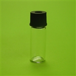 Vial, (2mL, 12x32)Open Top Screw Cap, PTFE/Sil (.060") Septa