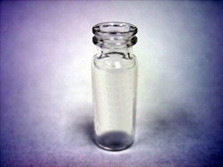 Vials, Snap Ring 2mL 11mm Wide Mouth Clear Glass