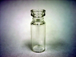 Vials, Snap Seal, 2mL 11mm Wide Mouth Clear Glass