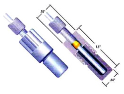 Solvent Filter Assembly, UHMWPE, 10µm, for 1/8" OD tubing