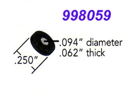 Frit SS Blk 0.5µm Ø.094 x .065 x Ø.250