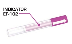 COLOR INDICATOR for activated carbon vapor filters