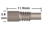 Headless Nut 6-32 FB 360/510µm & 1/32in