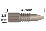 Headless Nut 6-32 Coned .025in