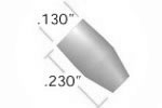 Repl 1/16 Ferrule Nat ETFE