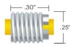 Flush Nut 1/8 LiteTouch Type