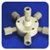 Manifold Assy 6 Port 1/8in