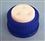 BOTTLE CAP, GL38, with (2) 5/16-24 port, (1) 1/4-28 ports, PTFE with PP collar