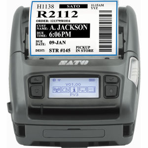 Sato PV3 Mobile Thermal Printer Graphic