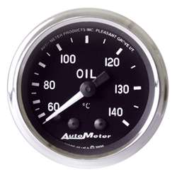 Auto Meter 201008 Cobra 60-140 °C Oil Temperature Gauge