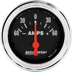 Auto Meter 2586 Traditional Chrome 60-0-60 Ammeter Gauge