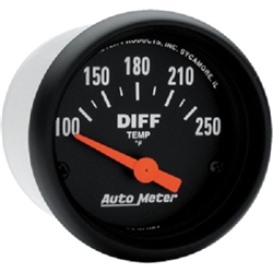 Auto Meter 2636 Z Series 100-250 °F Differential Temperature Gauge