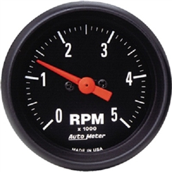 Auto Meter 2697 Z Series 5000 RPM Low Rev Tacometer Gauge