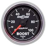 Auto Meter 3606 Sport-Comp II 0-100 PSI Boost Gauge