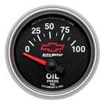 Auto Meter 3627-00406 GM Performance Parts 0-100 Oil Pressure Gauge