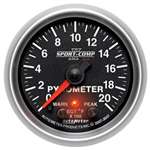 Auto Meter 3647 Sport-Comp II 0-2000 °F Pyrometer Gauge