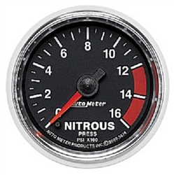 Auto Meter 3874 GS 0-1600 PSI Nitrous Gauge