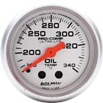 Auto Meter 4346 Ultra-Lite 140-340 °F Oil Tank Temperature Gauge
