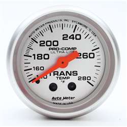 Auto Meter 4351 Ultra-Lite 140-280 °F Transmission Temperature Gauge